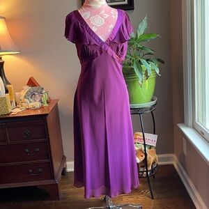 Ice Purple Satin Fabric